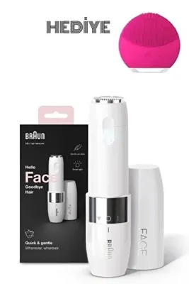 Braun Yüz Tüyleri Için Kadın Traş Makinesi Yüz Kıl Alıcı Facial Hair Remover Women Facial Hair Removal
