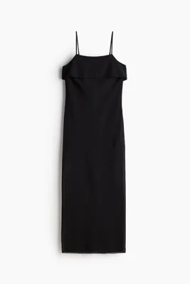 H&M Askılı Şifon Elbise