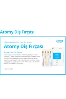 Atomy DİŞ FIRÇASI 4 LÜ PAKET