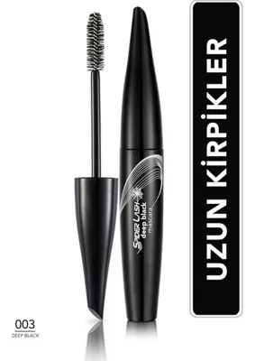 Flormar Spider Lash Yoğun Renk ve Hacim Veren Maskara (001 Deep Black) 8690604110643