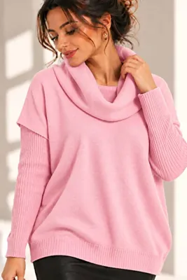 citycenterfashion Kadın Degaje Yaka Cepli Triko Kazak Cty-cnd-11369
