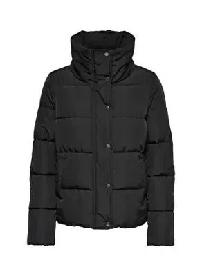 ONLY Siyah Kadın Mont ONLNEWCOOL PUFFER JACKET CC OTW