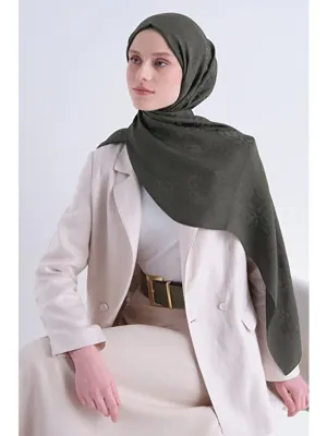 Armine Lyocell Naia Kare Monogram Şal 6 18