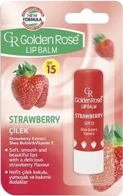 Golden Rose Lip Balm Çilek Spf15
