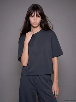 XSIDE Soft Touch Oversize Kadın Tişört