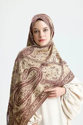 CHALE Shine Serisi Pashmina Şal - Premium Dokuma - Omuz Şalı