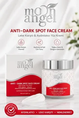 MOON ANGEL Anti Dark Spot Krem 100 ml Leke Karşıtı Nemlendiricili Yüz Kremi (Niacinamide+ Arbutin)