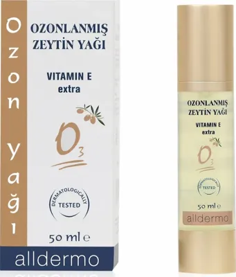 Alldermo Ozonlanmış Zeytinyağı Ozon Yağı 50 ml