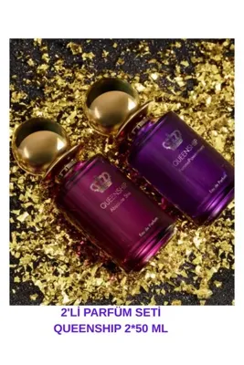 Faberlic QUEENSHİP ABSOLUTE 50 ML+QUENSHİP FEMME POVERMENT 2'Lİ KADIN PARFÜM SETİ