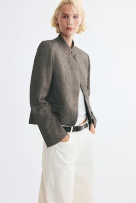 H&M Tek Düğmeli Blazer