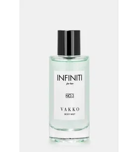 Vakko Infiniti For Her No.3 100 Ml Vücut Spreyi (Şeffaf)