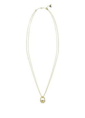 Guess JGUJUBN05483JWYGTU Hold Me Tight Altın Rengi Çelik Kadın Kolye