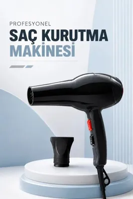 Genel Markalar Tüm Saç Tiplerine Uygun, İki Kademeli Hız Ayarlı Fön Makinesi