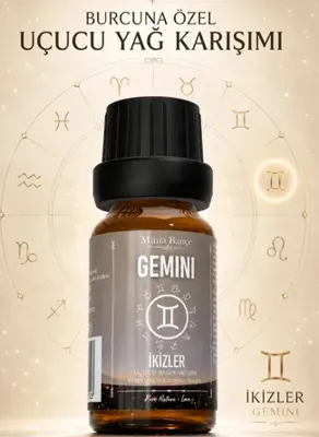 Minia Bahçe Bitki ve Sanat Atölyesi İkizler Burcu Uçucu Yağ Karışımı 10 ML