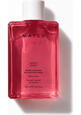 MATSU Berry Berry Ahududu & Meyvemsi Aromatik Duş Jeli 290 ml