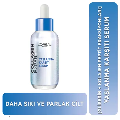 L'Oréal Paris Kollagen Expert Yaşlanma Karşıtı Serum Tüm Cilt Tipleri İçin 30 ml
