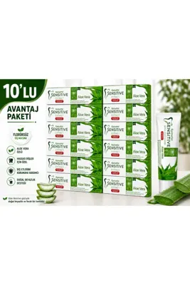Epinafol Diş Macunu 10’lu Florürsüz Aloe Vera