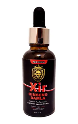 Kostore Red Ginseng Xir Hardener Effect Özel Karışım İçecek Bay Bayan 30 Ml