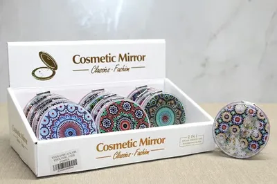 mikudesign Mandala Desenli Hareketli Sulu El Aynası