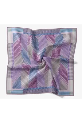 Silk Home Soft Eşarp Eskiz Lila