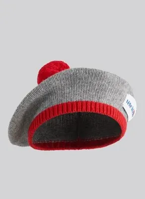 Tete Bleue Gri Kadın Bere CLEMENT CASHMERE-BLEND FRENCH BERET