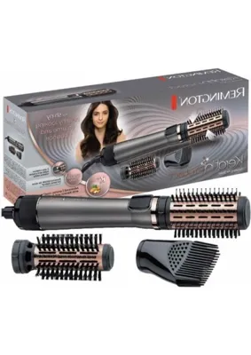 teknotrust Remington AS8810 Keratin Protect Seramik Malzeme ile 15 mm Döner Başlı Fırça 10 Isı Kademesi