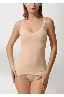 SUWEN Soft Touch Lacy Üst