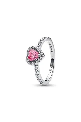 Pandora Yükseltilmiş Pembe Kalp Yüzük