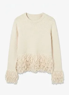 Vero Moda Ekru Kadın Bisiklet Yaka Kazak 10359617-110809 TCX