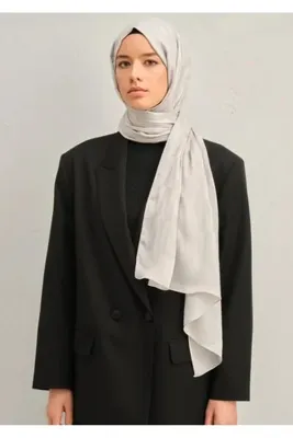 Armine Trend Lyon Şal - 3 - Gümüş 242220