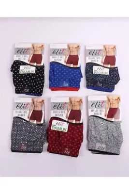 Tutku Kadın Gri 6'lı Paket Bikini Külot Elf568t0635ccm6-GRİ-Standart
