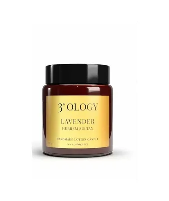 3g 3'ology Lavender Hurrem Sultan Handmade Lotion Candle 125gr