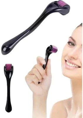 Sungur's Store Saç Çıkarma Tarağı Dermaroller 540 Iğneli Roller 1 mm Iğne Cilt Yüz Yenileme Bakım Seti
