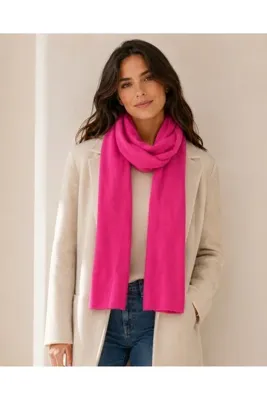 Sebir Moda Tek Renk Klasik Atkı