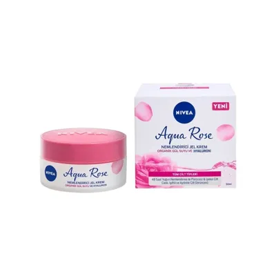 NIVEA Aqua Rose Nemlendirici Jel Krem 50 ml