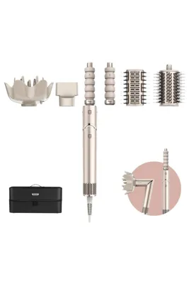 Shark FlexStyle 5-in-1 Air Styler & Hair Dryer with Storage Case - Stone HD440SLME