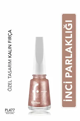 Flormar Oje Parlak Bitişli Sedefli - Pearly - 477 Rosy Opal
