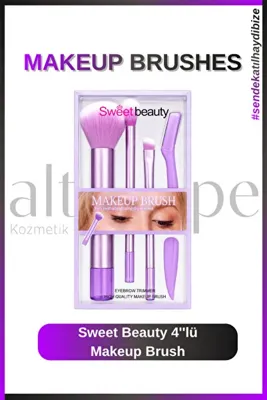 Altıntepeshop 4'lü Makeup Brush