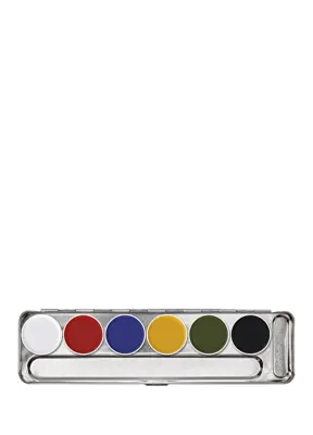 Kryolan Supracolor Palette 6 Colors A Fondöten 4 ml