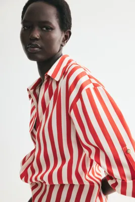 H&M Oversize Popover Gömlek
