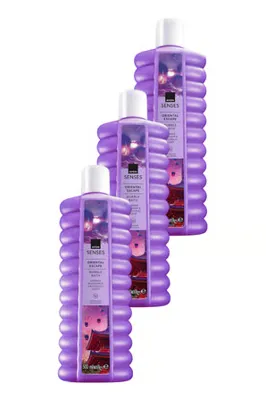 AVON Senses Oriental Escape Portakal Çiçeği ve Paçuli Kokulu Banyo Köpüğü 500ML Üçlü Set