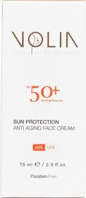 Volia SPF 50+ -  Güneş Koruyucu Yüz Kremi 75 ML