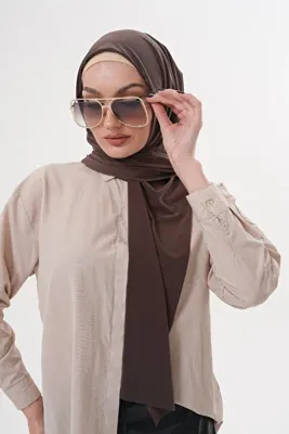 Ritagarcia Çıtçıtlı Büzgülü Tesettür Şal