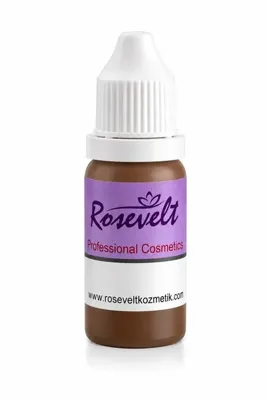ROSEVELT Kalıcı Makyaj Eğitim Boyası Siyah ( Ciltte Kullanılmaz )