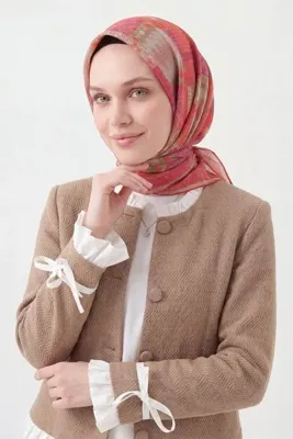 Silk Home Soft Eşarp Authentic Fuşya