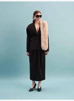 KAMEYA KRUVAZE KESİM BLAZER CEKET