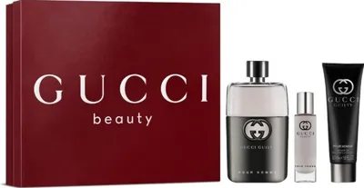 Gucci Guilty Pour Homme Edt 90 Ml + Shower Gel 50 Ml + Edt 15 Ml 3616307112406 Diğer