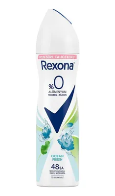 Rexona 4 Adet Rexona Kadın Sprey Deodorant Ocean Fresh