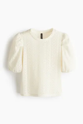 H&M Kabarık Kollu Üst