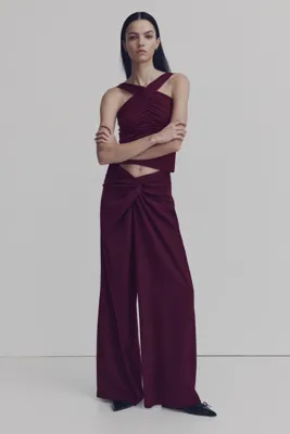 H&M Burgu Detaylı Pantolon